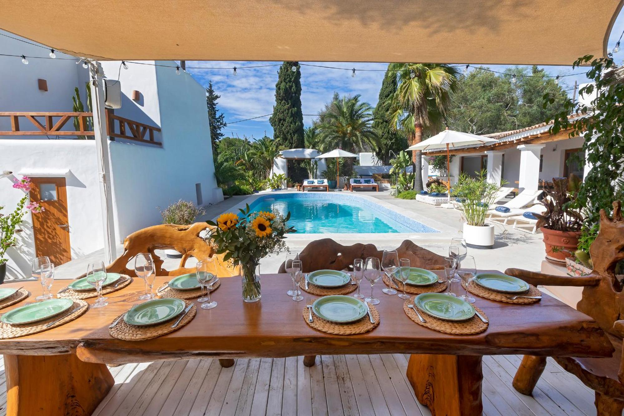 Villa Near Ibiza Town Sleeps 11 To 13 Guests Can Furnet Exterior photo